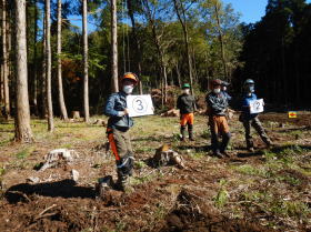 宇都宮大学附属小学校5年生 林業学習